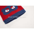 Boy's Knitted Warm Fleece Lined Ultraman Beanie Cap